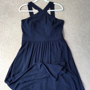 Lulu’s Air of Romance Navy blue maxi size XL